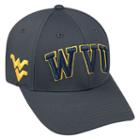 Adult Top Of The World West Virginia Mountaineers Cool & Dry One-fit Cap, Men's, Grey (charcoal)