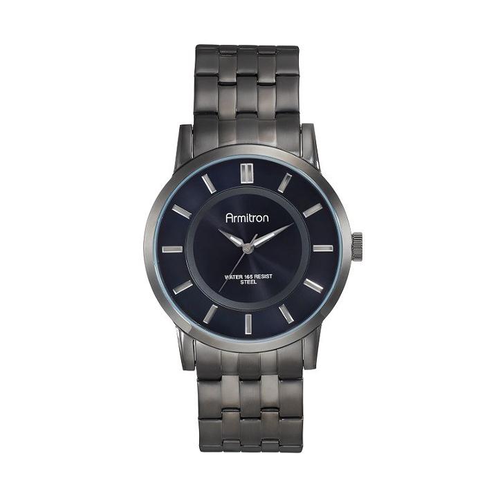Armitron Men's Stainless Steel Watch, Size: Large, Black