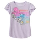 Girls 4-10 Jumping Beans&reg; Shimmer & Shine Rainbow Graphic Tee, Girl's, Size: 8, Brt Blue