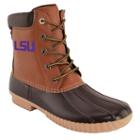 Men's Lsu Tigers Duck Boots, Size: 13, Brown