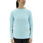 Women's Adidas Outdoor Climb The City Wool Blend Tee, Size: Small, Med Blue