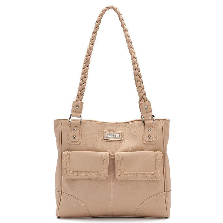 Rosetti Just Stitched Woven Tote, Women's, Lt Brown