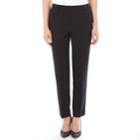 Women's Apt. 9&reg; Skinny Ankle Dress Pants, Size: 4, Black