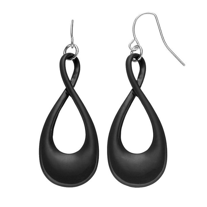 Infinity Nickel Free Drop Earrings, Women's, Oxford