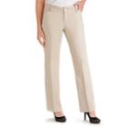 Petite Lee Maxwell Modern Fit Curvy Dress Pants, Women's, Size: 6p - Short, White Oth