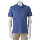 Men's Grand Slam Regular-fit Striped Performance Golf Polo, Size: Xl, Blue Other