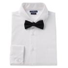 Men's Croft & Barrow&reg; Slim-fit Dress Shirt & Tie Set, Size: 2x-36/37, White