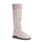 Muk Luks Shelly Women's Water-resistant Boots, Size: 7, Beig/green (beig/khaki)