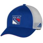 Adult Adidas New York Rangers Mesh-back Structured Flex-fit Cap, Men's, Size: L/xl, Multicolor