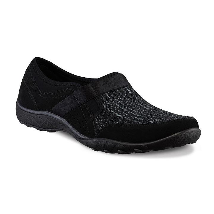 Skechers Relaxed Fit Breathe Easy Deal Me In Women's Walking Shoes, Size: 5, Grey (charcoal)
