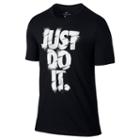 Men's Nike Just Do It Grind Tee, Size: Xl, Grey (charcoal)