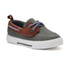 Carter's Cosmo 5 Toddler Boys' Boat Shoes, Size: 5 T, Grey