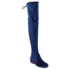 Style Charles By Charles David Groove Women's Over-the-knee Boots, Size: Medium (8.5), Blue (navy)