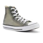 Adult Converse Chuck Taylor All Star Metallic High-top Sneakers, Size: M13w15, Brt Green