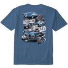 Men's Newport Blue Still Plays With Cars Tee, Size: Large, Med Blue