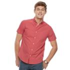 Men's Urban Pipeline&reg; Poplin Button-down Shirt, Size: Large, Med Pink