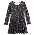 Disney's Minnie Mouse Girls 4-10 Printed Glittery Dress By Jumping Beans&reg;, Size: 7, White