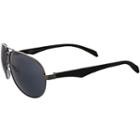 Men's Tek Gear&reg; Polarized Aviator Sunglasses, Med Grey
