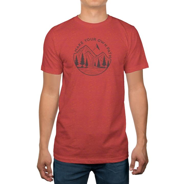 Men's Sonoma Goods For Life&trade; Make Your Own Path Tee, Size: Xl, Red