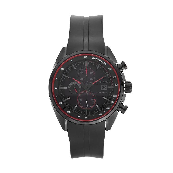 Drive From Citizen Eco-drive Men's Htm Chronograph Watch - Ca0595-11f, Size: Large, Black