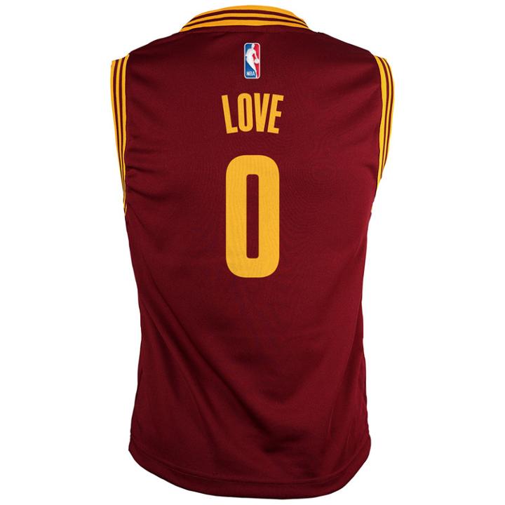 Boys 8-20 Cleveland Cavaliers Kevin Love Replica Jersey, Size: Medium, Brgndy