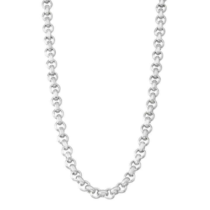 Men's Sterling Silver Rolo Chain Necklace - 20 In, Size: 20, Grey