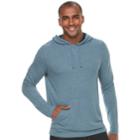 Men's Sonoma Goods For Life&trade; Double-knit Hoodie, Size: Xxl, Dark Blue