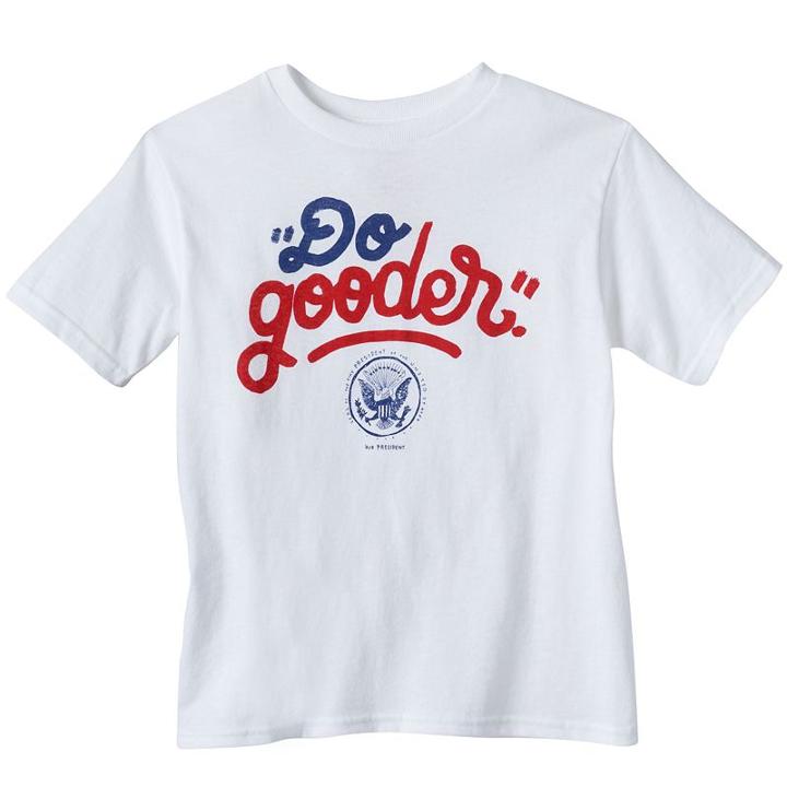 Boys 4-7 Kid President Do Gooder Graphic Tee, Size: L (7), White