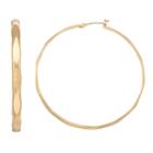 Napier Brushed Hoop Earrings, Women's, Gold