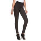 Women's Jennifer Lopez High-rise Skinny Jeans, Size: 6 T/l, Black