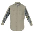 Big & Tall Realtree Earthletics Slim-fit Camo Ripstop Button-down Shirt, Men's, Size: Medium, Green