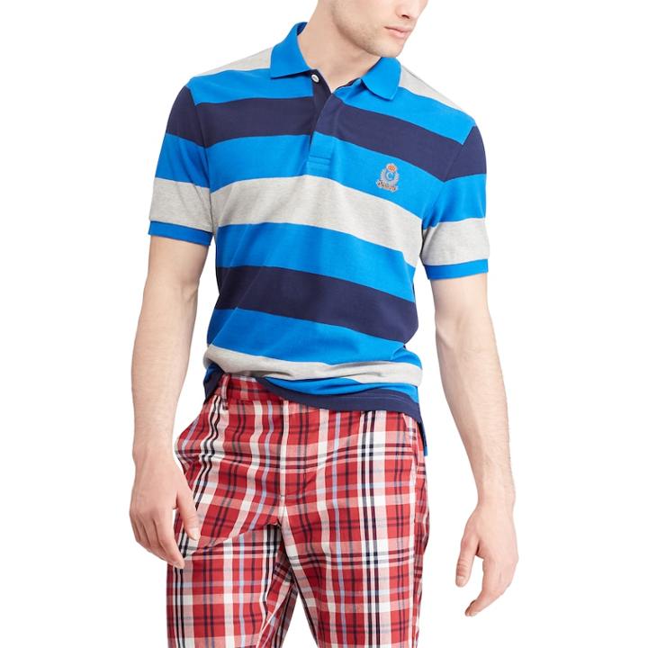 Men's Chaps Polo, Size: Small, Blue