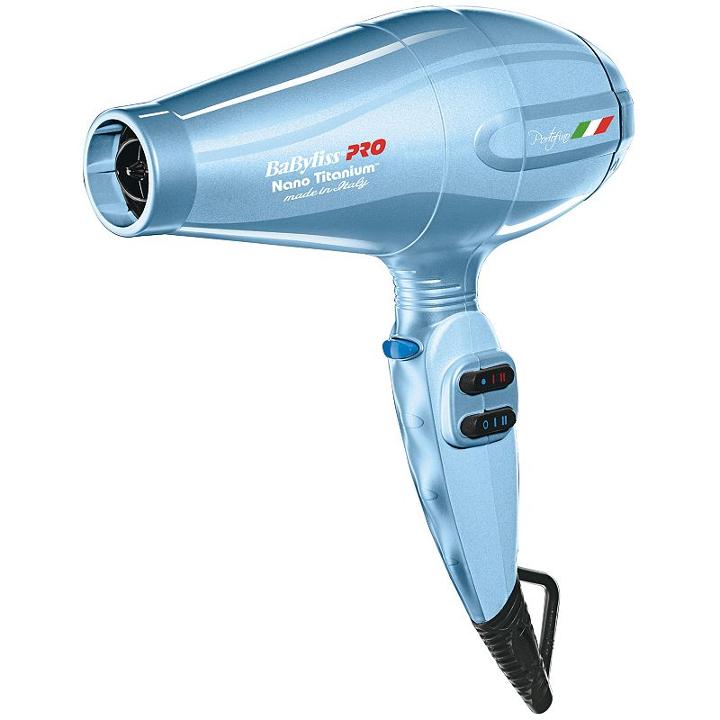 Babyliss Pro Nano Titanium Portofino Hair Dryer, Blue