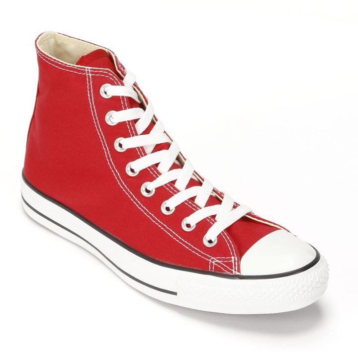 Adult Converse All Star Chuck Taylor High-top Sneakers, Size: M5.5w7.5, Red