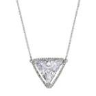 Jennifer Lopez Red Carpet Ready Triangular Necklace, Women's, Silver