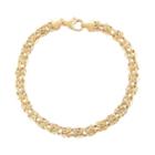 14k Gold Byzantine Chain Bracelet, Women's, Size: 7.25, Yellow