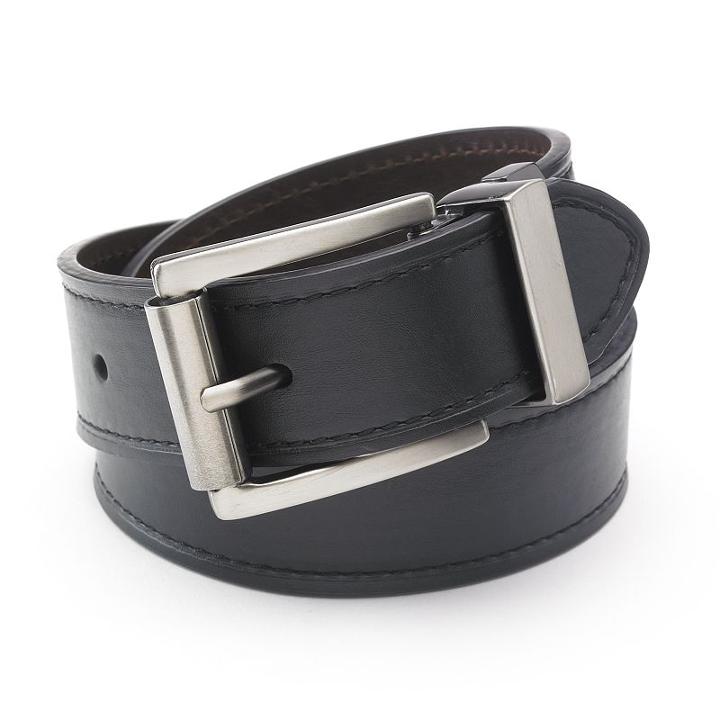 Urban Pipeline&reg; Reversible Belt - Men, Size: Small, Grey (charcoal)