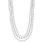 Simply Vera Vera Wang Two Tone Multi Strand Beaded Necklace, Women's, Multicolor