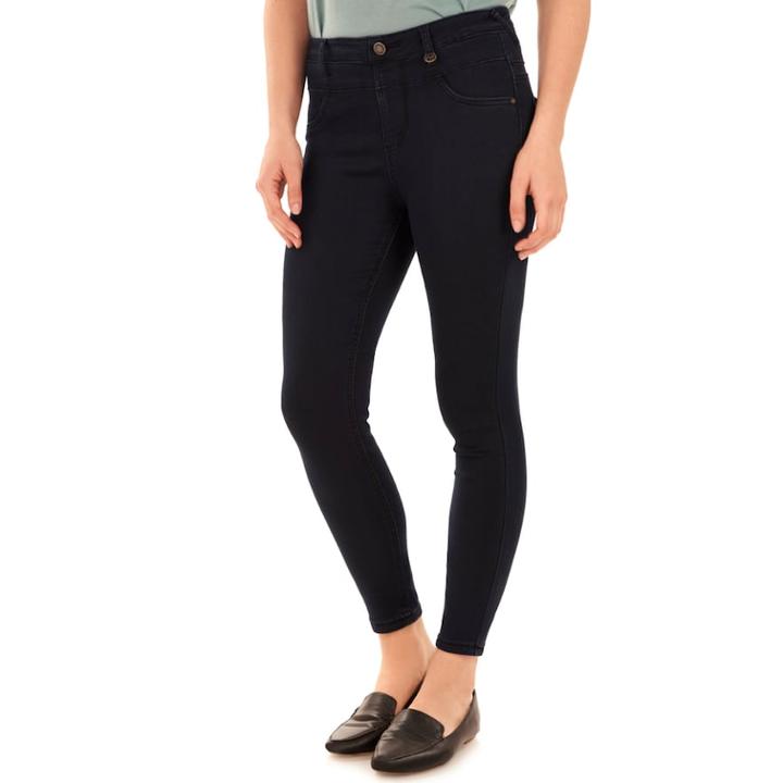 Juniors' Wallflower High Waist Black Skinny Jeans, Teens, Size: Xl, Esme