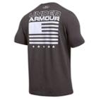 Men's Under Armour Flag Tee, Size: Xxl, Grey (charcoal)