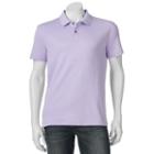 Men's Apt. 9&reg; Slim-fit Luxury Polo, Size: Large Slim, Med Purple