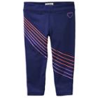 Girls 4-12 Oshkosh B'gosh&reg; Cropped Active Leggings, Size: 6x, Med Blue