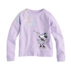Disney's Minnie Mouse Girls 4-10 Pullover Sweatshirt Top By Jumping Beans&reg;, Size: 10, Brt Purple