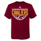 Boys 8-20 Adidas Cleveland Cavaliers Balled Out Tee, Boy's, Size: Xl(18/20), Red