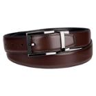 Men's Apt. 9&reg; Reversible Two-tone Buckle Belt, Size: 36, Dark Brown