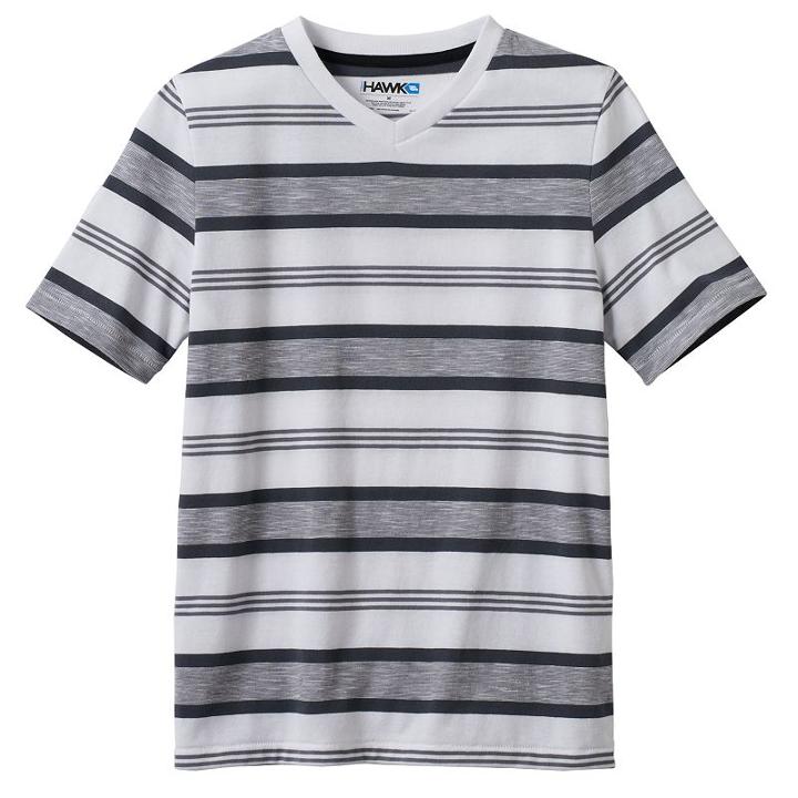 Boys 8-20 Tony Hawk Rugby Striped Tee, Boy's, Size: Small, White