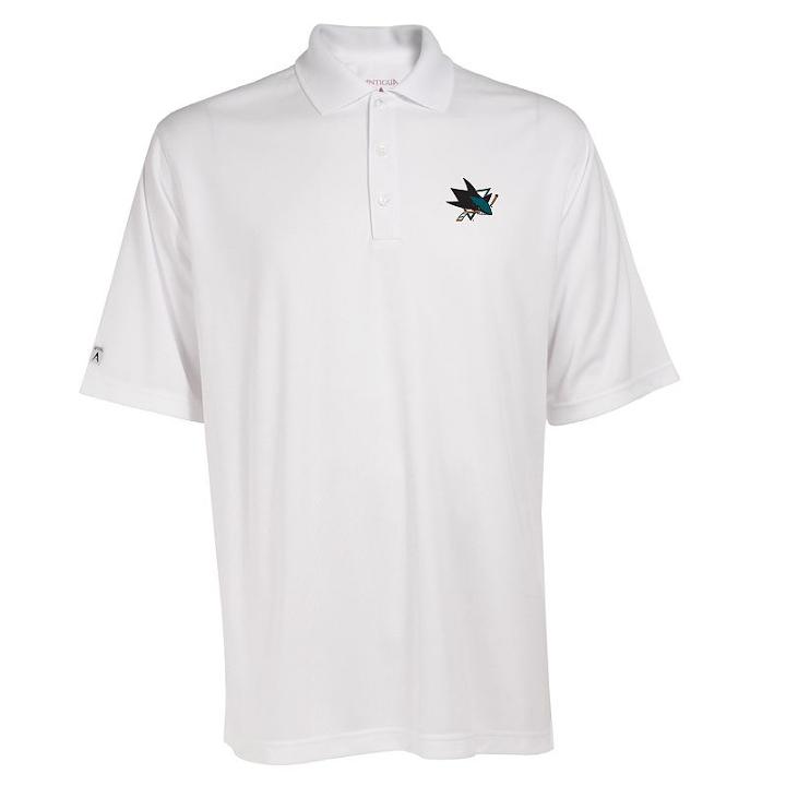 Men's San Jose Sharks Exceed Performance Polo, Size: Xl, White