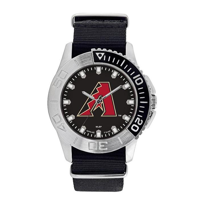 Men's Game Time Arizona Diamondbacks Starter Watch, Black