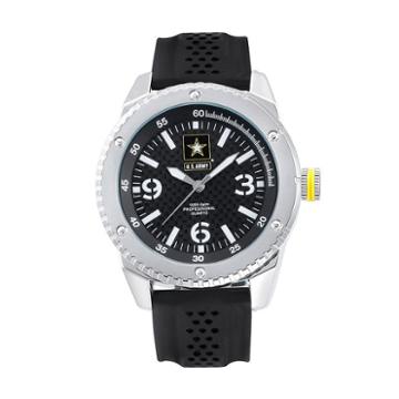 Wrist Armor Men's Military United States Army C20 Watch - 37200017, Black