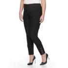 Plus Size Apt. 9&reg; Pull-on Skinny Jeans, Women's, Size: 16 W, Black